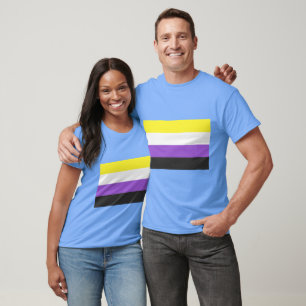 T-shirt Flag non-binaire