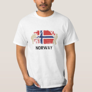 T-shirt Flag norvégien