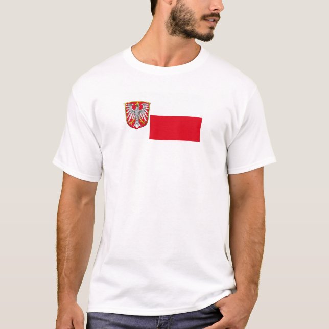 T-shirt Flag of Frankfurt am Main (Devant)