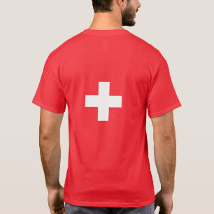 T-shirt Flag of Switzerland - Suisse - Suisse - Svizzera