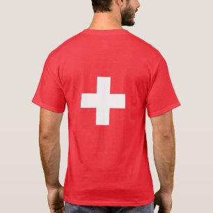 T-shirt Flag of Switzerland - Suisse - Suisse - Svizzera