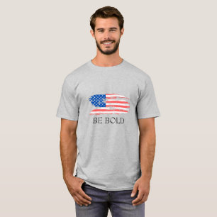 T-SHIRT FLAG SHIRT USA - SOYEZ BOURSIER