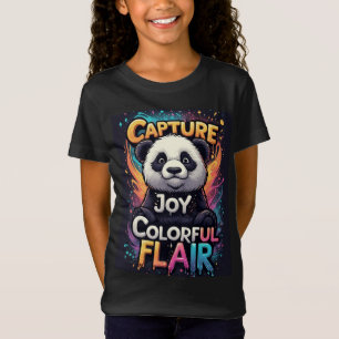 T-Shirt Flair Coloré : Panda Adorable