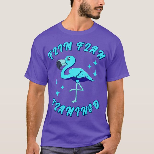 T-shirt Flam Flam Boys Flam Flam Flam Flam Flam Flamant ro (Devant)