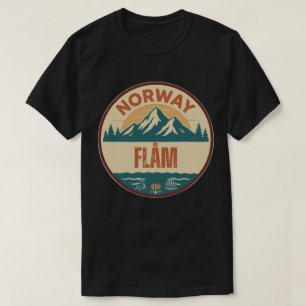T-shirt Flåm, Norvège Norvège