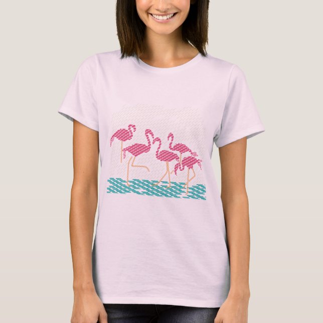 T-shirt flamant (Devant)