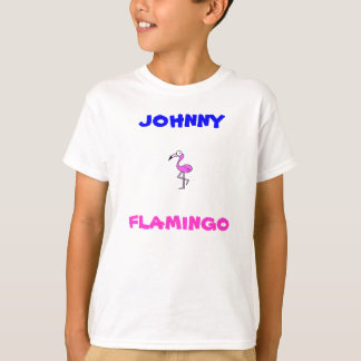 T-shirt flamant de type