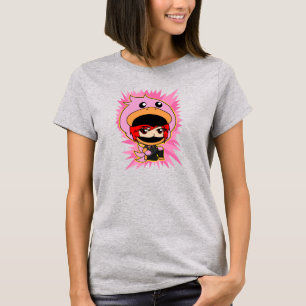 T-shirt Flamant rose