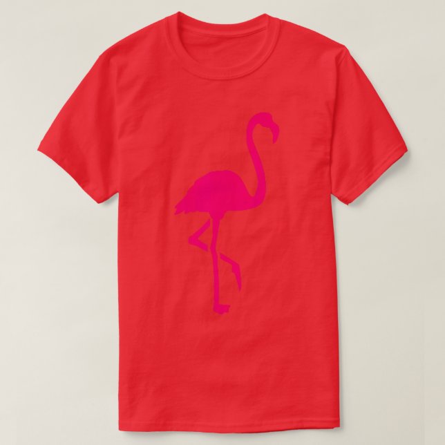 T-shirt flamant rose (Design devant)