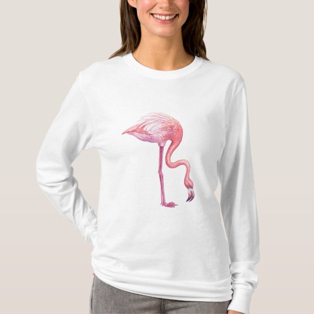 T-shirt Flamant rose (Devant)