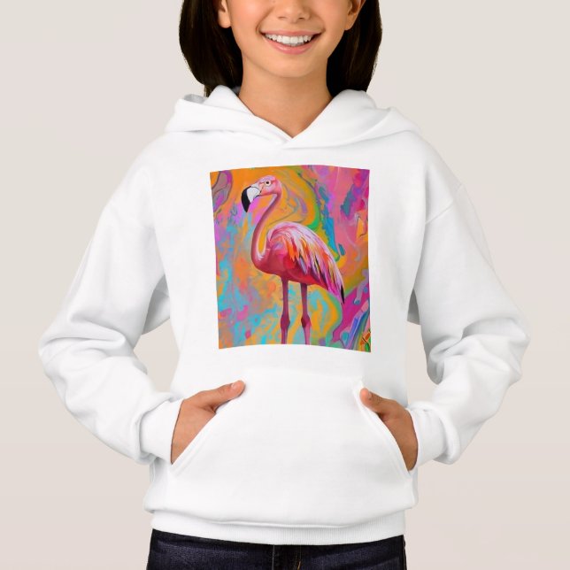 T-shirt Flamant rose (Devant)