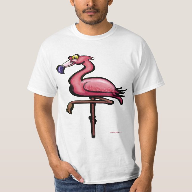 T-shirt Flamant rose (Devant)