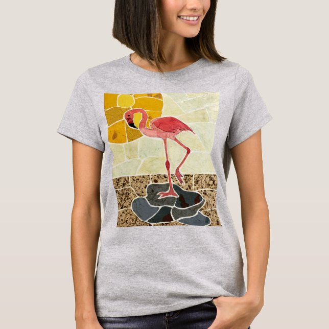 T-Shirt Flamant Rose (Devant)