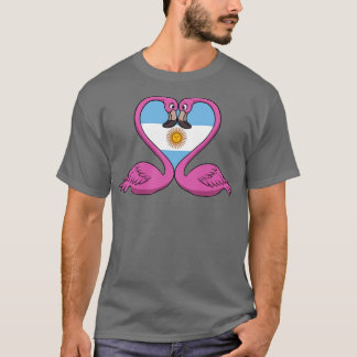 T-shirt Flamant rose Argentine