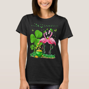 T-shirt Flamant rose Casquette Leprechaun Jour de la Saint