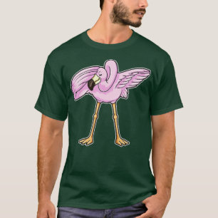 T-shirt Flamant rose chez Hip hop Dance Dab