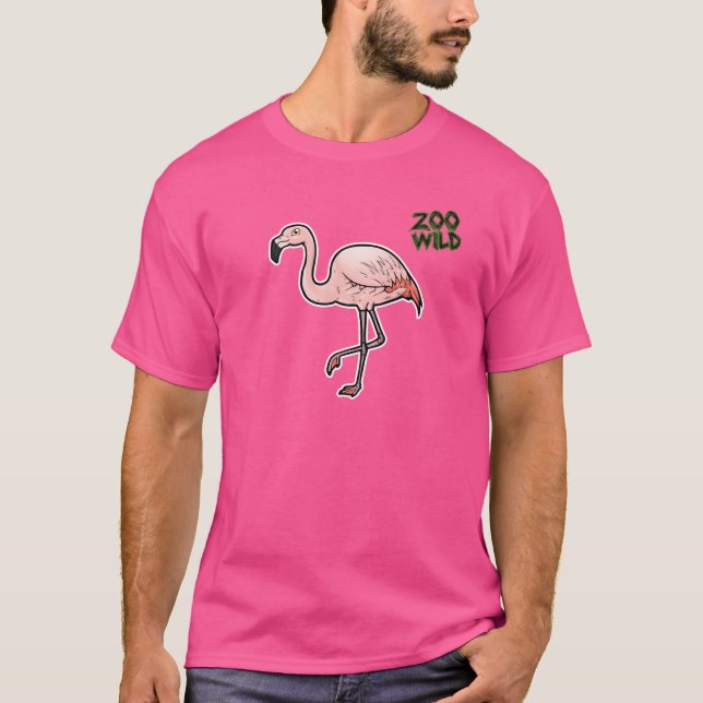 T-shirt Flamant rose chilien (Devant)