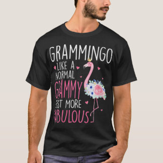 T-shirt Flamant rose de femmes Grammingo comme un Grammy F