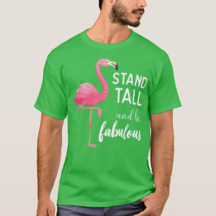 T-shirt Flamant rose fabuleux