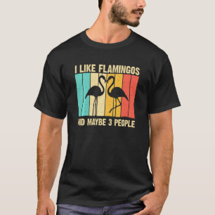 T-shirt Flamant rose Hommes Femmes Flamant rose rose Oisea