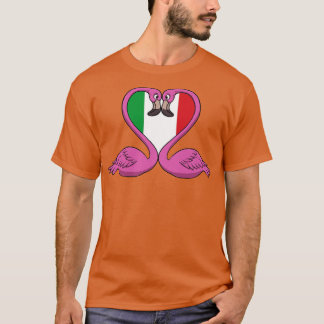 T-shirt Flamant rose Italie