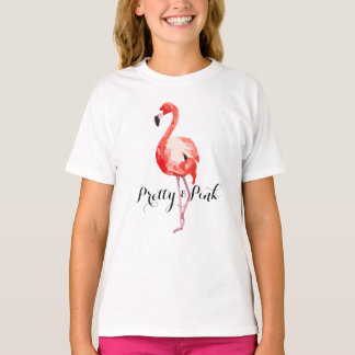 T-shirt Flamant rose joli et rose