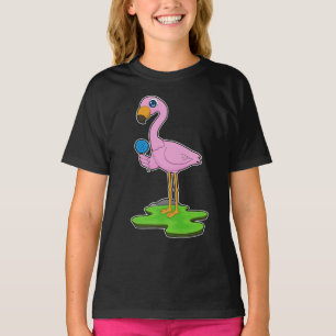 T-shirt Flamant rose Lollipop Candy