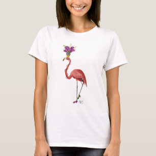 T-shirt Flamant rose Mardi Gras Complet