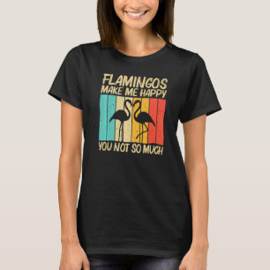 T-shirt Flamant Rose Mignon Pour Hommes Femmes Oiseau Flam