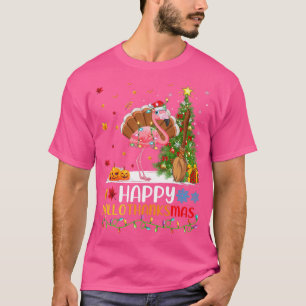 T-shirt Flamant rose Oiseau Amoureux Drôle Joyeux Flamant