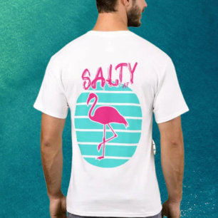 T-shirt Flamant Rose par Salty AF