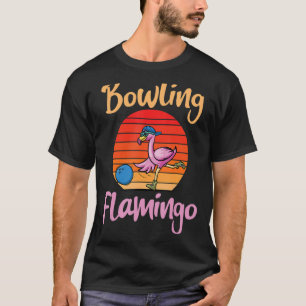 T-shirt Flamant rose vintage de Bowling Raviers