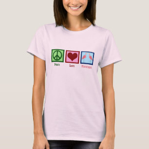 T-shirt Flamants roses roses