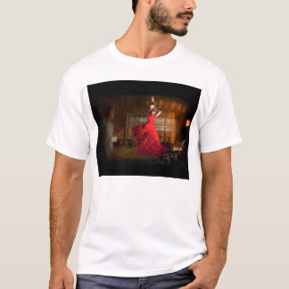T-shirt Flamenco dans une maison de thé