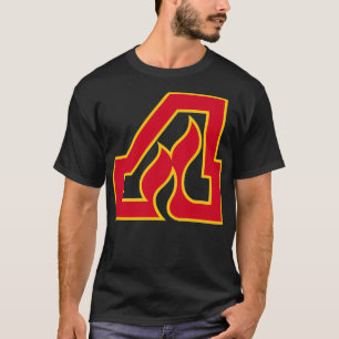 T-shirt Flames rétro de hockey vintage Atlanta
