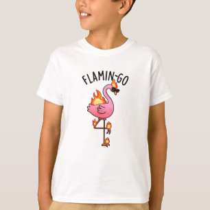 T-shirt Flamin-go Funny Flamant rose Pun