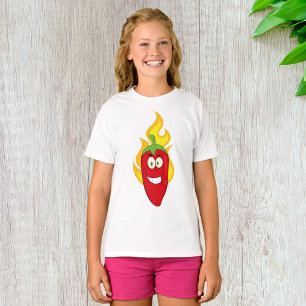 T-shirt Flaming Chili Pepper Girls