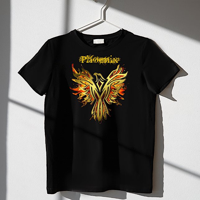 T-shirt flaming Phoenix (Créateur téléchargé)