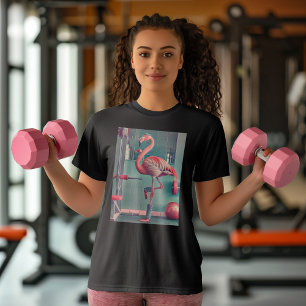 T-shirt Flamingle - Flamant rose Wear - entraînement de gy