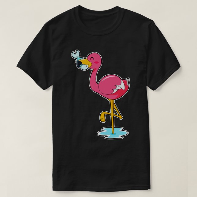 T-shirt Flamingo (Design devant)