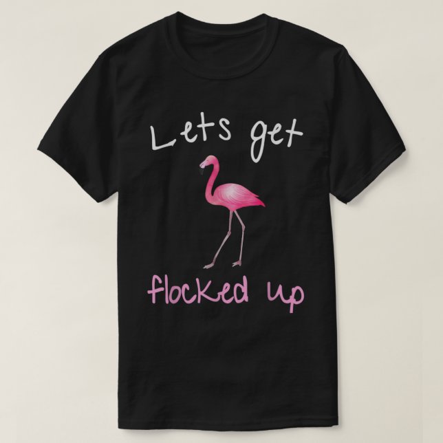 T-shirt flamingo albert 11 (Design devant)