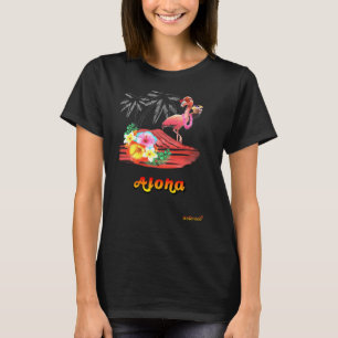 T-SHIRT FLAMINGO ALOHA