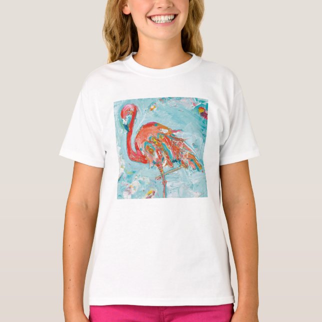 T-shirt Flamingo Bright (Devant)