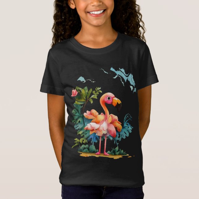 T-Shirt Flamingo Incroyable  (Devant)