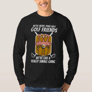 T-shirt Flamingo Plus que des amis de golf