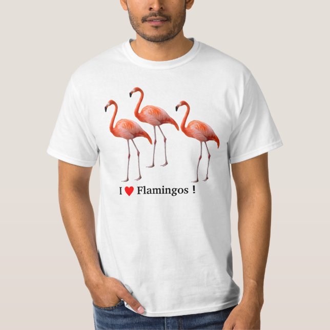 T-shirt flamingos (Devant)