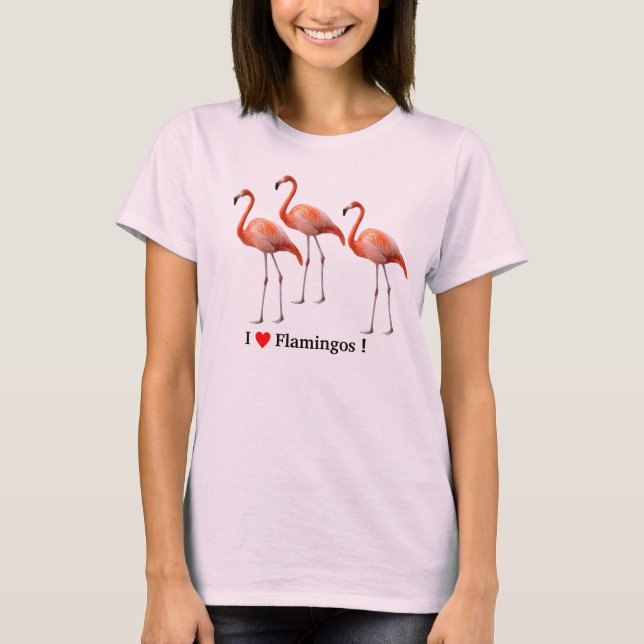 T-shirt flamingos (Devant)