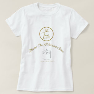 T-shirt Flamme allumée, Les Inquiétudes sont parties Chemi