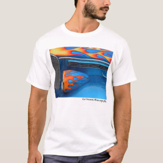 T-shirt Flamme bleue