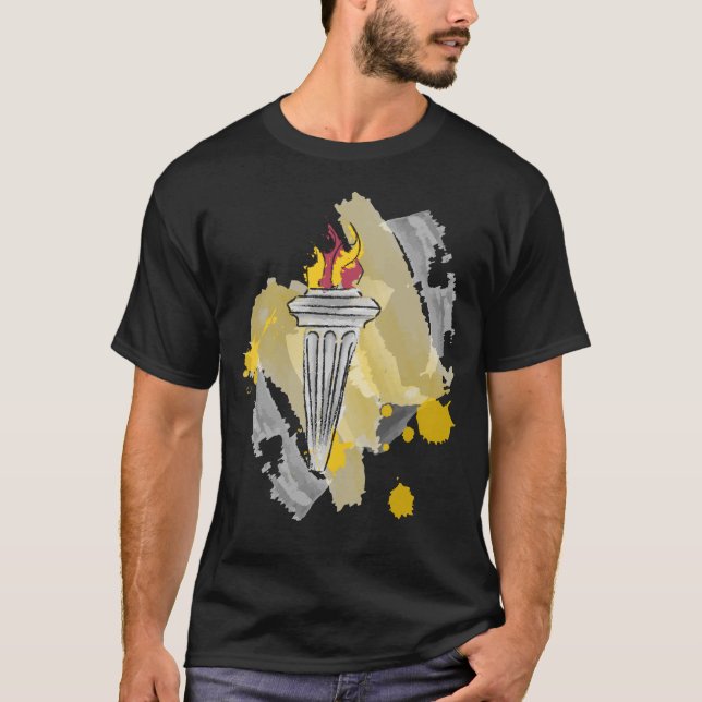T-shirt Flamme Brigitte (Devant)